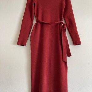 Brand new long knitted dress
